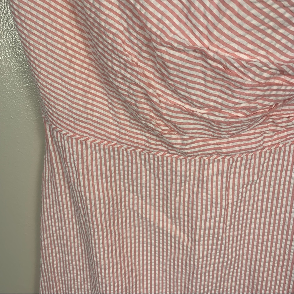 J.Crew Party Striped Off Shoulder Boned Dress - Picture 7 of 13